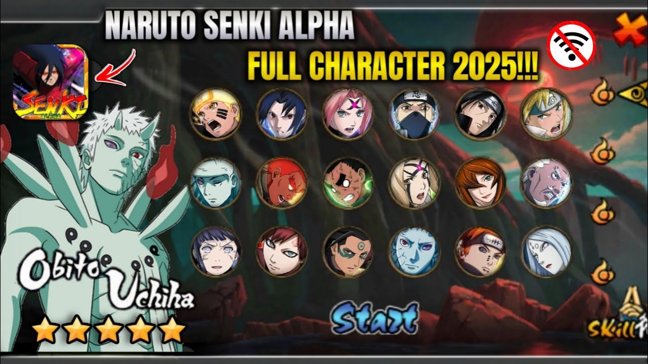 Naruto Senki New Update TLF Mod Alpha Full Characters 2025 