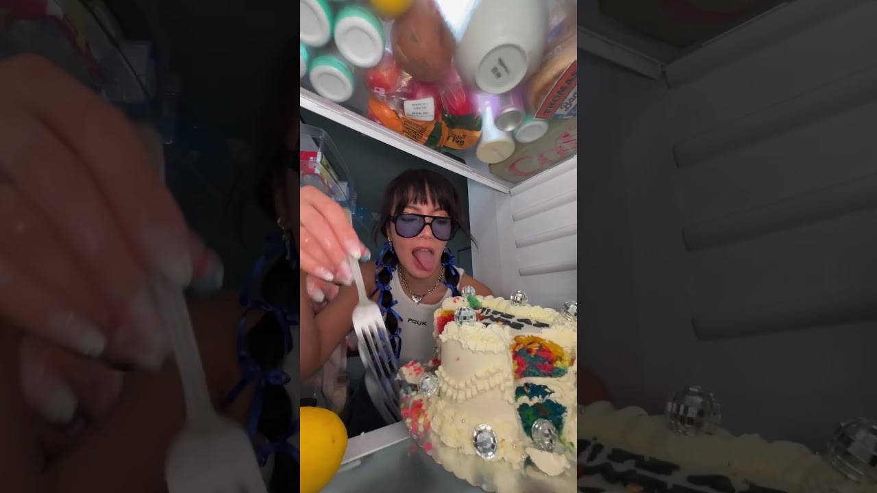 leftover bday cake 🎂 breakfast for weeks :)