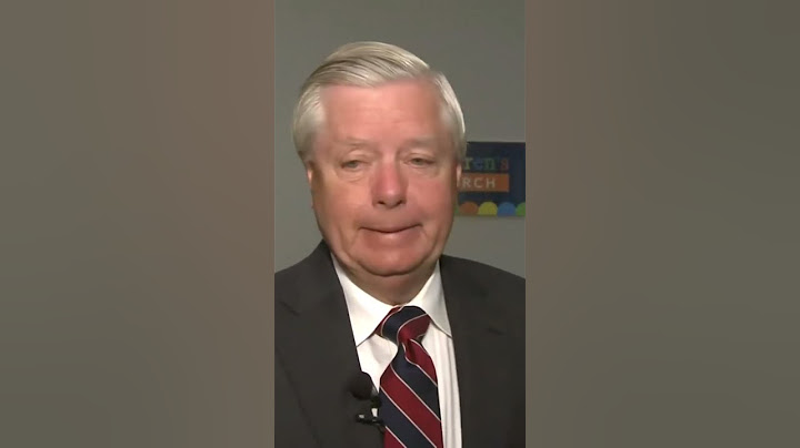 Lindsey Graham blames Iran for equipping Hamas attacks on Israel