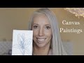 Canvas Paintings With Your Cricut