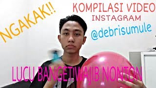 KOMPILASI VIDEO INSTAGRAM @debrisumule - CUTTER BERKARAT, KURSI HIJAU  | VIDEO LUCU INSTAGRAM