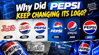 Why Did Pepsi Keep Changing Its Logo | The 125-Year Evolution of Pepsi's Logo #pepsi #LogoAnalysis