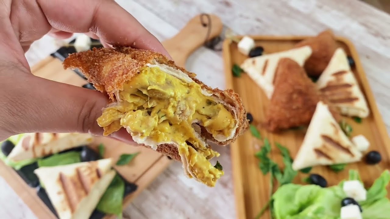 وصفة الميني تاكوس للمشاريع الصغيرة سهلة التحضير بحشو الدجاج الرائع