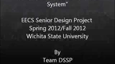 Wheelchair Obstacle Avoidance System by team DSSP