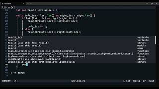 DSA: Mergesort in Rust ( Divide and Conquer ) #rust #programming #language