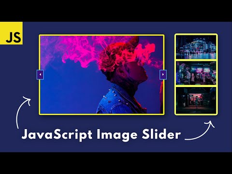 How To Create Image Slider Using JavaScript Step By Step - JavaScript Project #4