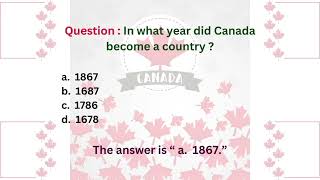 Questions & Answers for Canadian Citizenship Interview 2024.