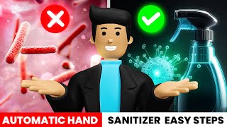 Automatic hand sanitizer dispenser using arduino #automatichandsanitizer