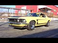 1969 Ford Mustang Boss 302 4 Speed Yellow & Ride @ Volo Auto Museum My Car Story with Lou Costabile