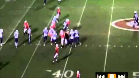 Monroe Area's Darius Blackwell Huge Tackle