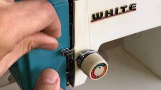 SETTING UP MACHINE SERIES: How to Thread a Vintage Sewing Machine