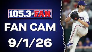 Jacob deGrom Throws 7 Scoreless Innings In Rangers 8-1 Win Over A’s | FAN CAM 9-1-26
