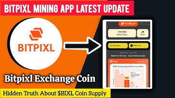 BITPIXL Mining App Update | Free Bitpixl Exchange Airdrop | Bitpixl Total Supply Announcement 