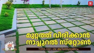 മുറ്റം മനോഹരമാക്കാൻ നാച്ചുറൽ സ്റ്റോൺ: ഏത് വാങ്ങണം? Natural Stone | Landscaping | Kerala| Veedorukkam