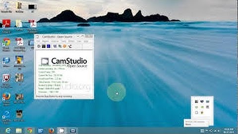 start making video for youtube with camstudio
