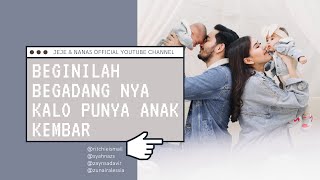 PUNYA ANAK KEMBAR, BEGINI BEGADANGNYA LOH..