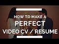 How To Make A Perfect Video Resume / CV for Students | ChetChat