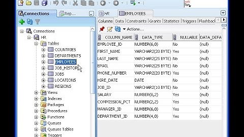 How To Insert,update,delete,join Data into a Table Using SQL Developer tool