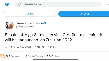 Final date 7th June 2022 Hslc results will be announced