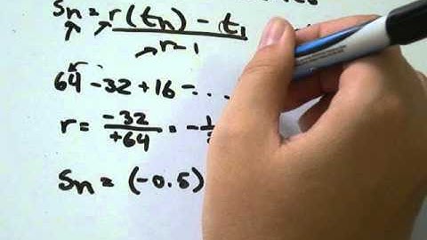 Sum Finite Geometric Series Sn=r(tn)-t1/r-1
