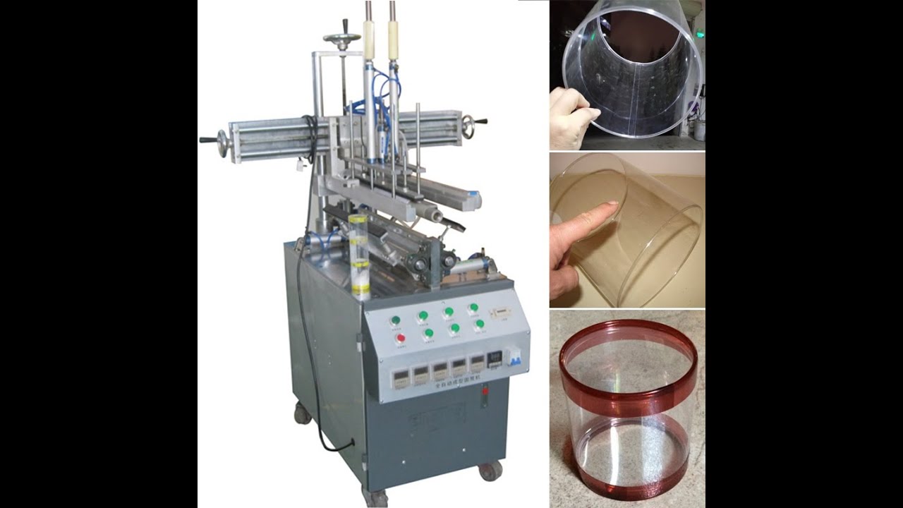 JC-180S-G manual plastic package tube making machine