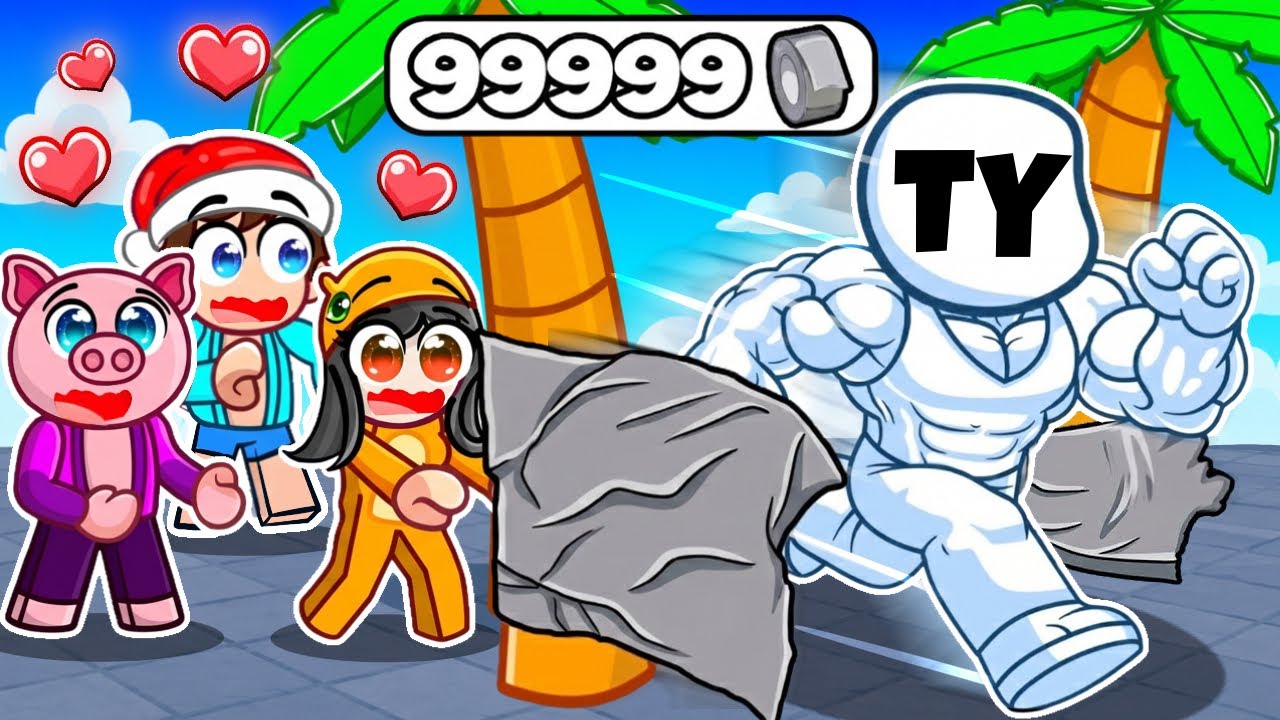 TY jsi ROZTRHAL MAX LEVEL IZOLEPU v Robloxu! (Smash Tape Simulator)