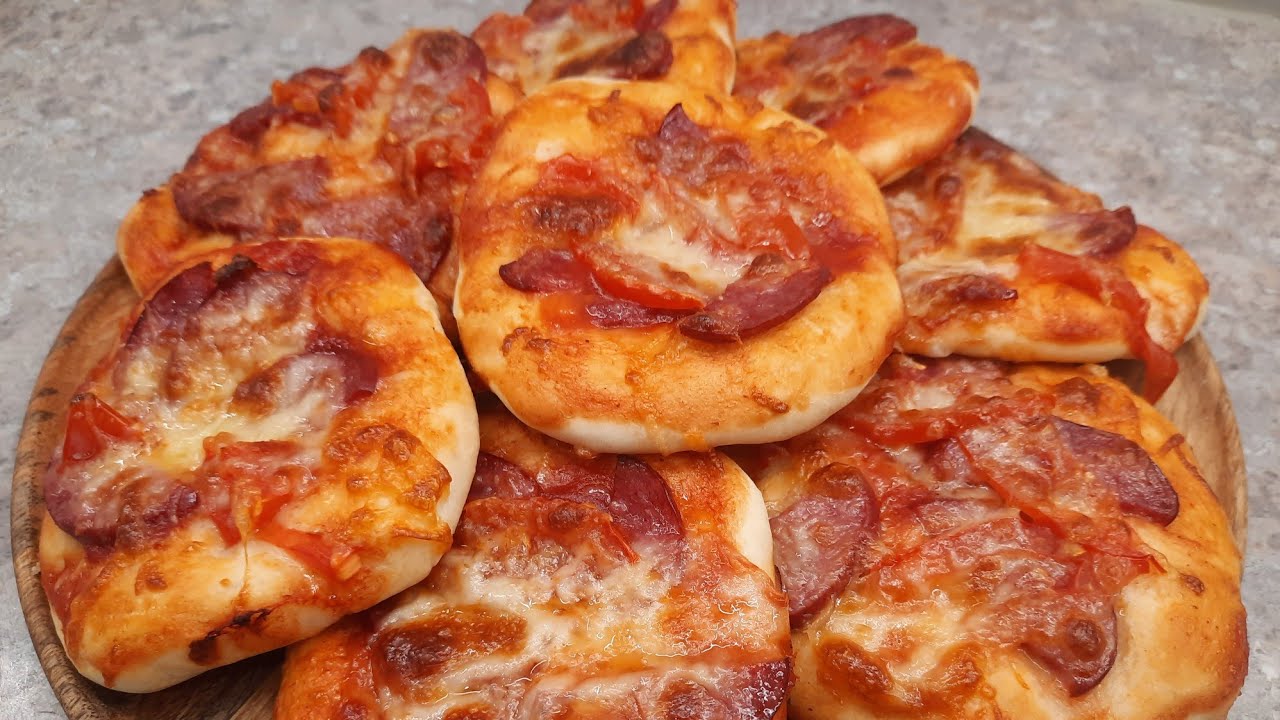 МІНІПІЦА. ШКІЛЬНА ПІЦА. ВДАЛИЙ РЕЦЕПТ.