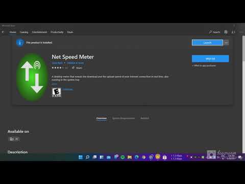 How to Show the Internet Speed on Taskbar on Windows 11 Easily|✌️