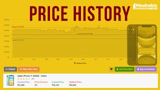 Check out Price History to check the product you’re buying is the most cheapest at that time or not screenshot 1