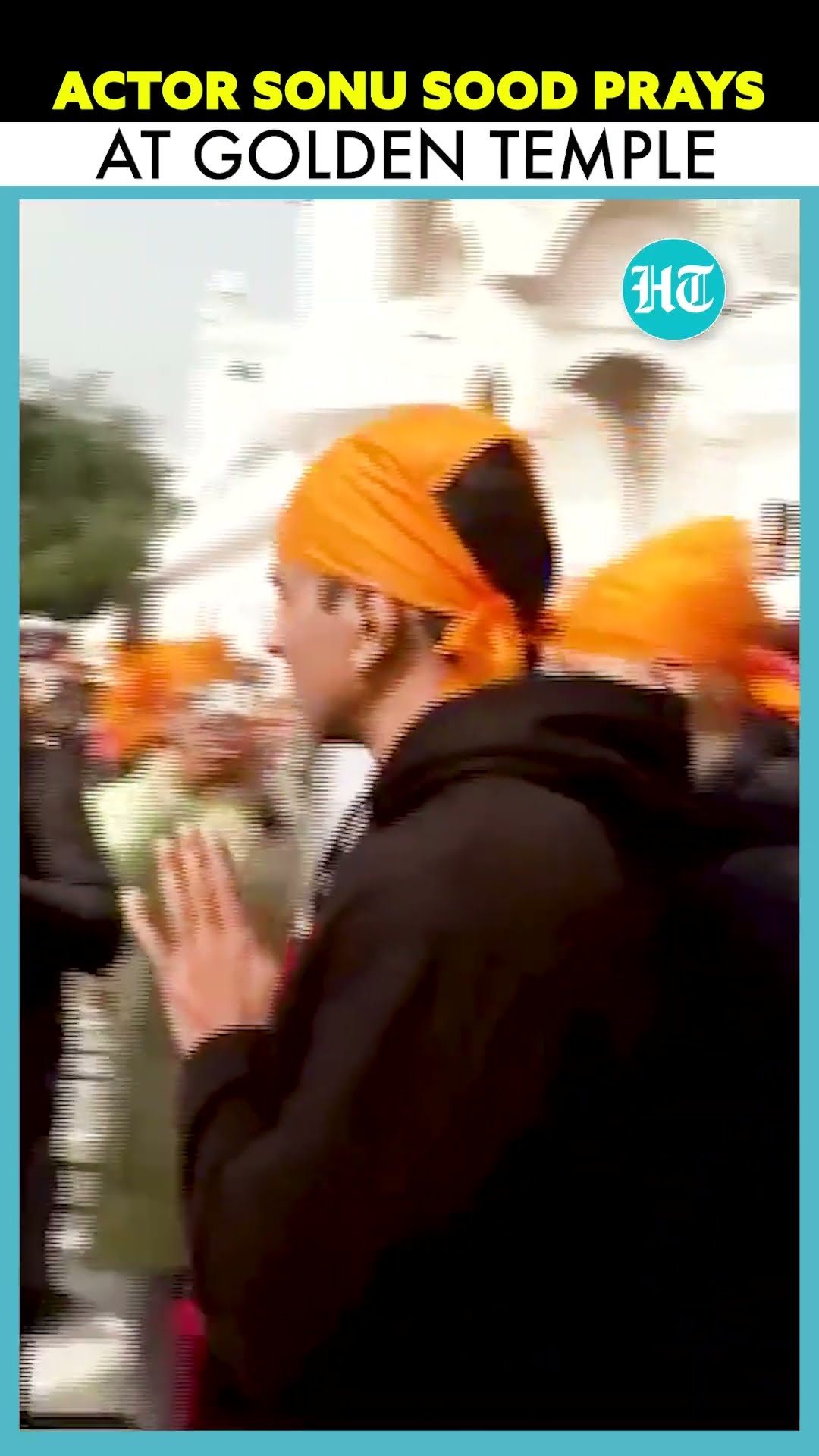 Bollywood Actor Sonu Sood Visits Golden Temple Ahead of His Upcoming Film Fateh Release