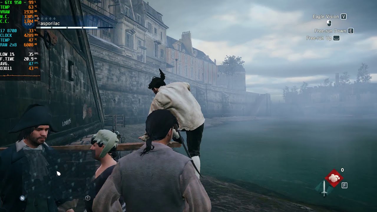 GTX 950 Assassin s Creed Unity 1080p 900p 720p YouTube