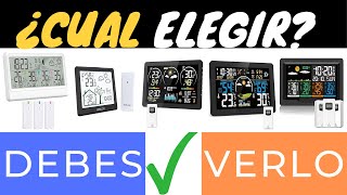 Descubre Las Mejores Estaciones Meteorológicas Inalámbricas Para Tu Hogar