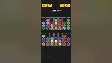Ball Sort Puzzle Level 11471 /Ball Sort Color Water Puzzle Level 11471 Water Sort Puzzle Level 11471