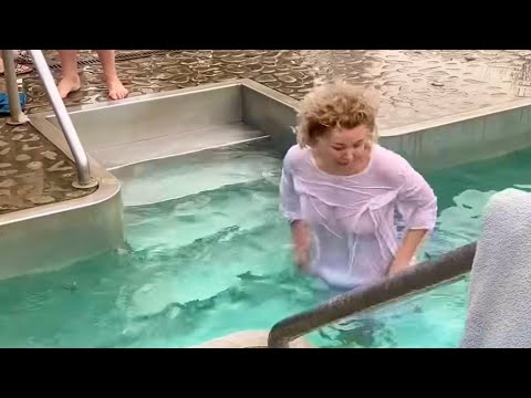 ICE HOLE BATHING 23 COLD WATER SWIMMING WINTER EPIPHANY BAPTISM 2025 