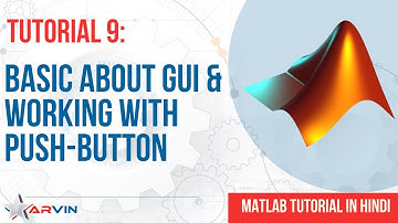 Tutorial: 9 》 Introduction About GUIDE Toolbox & Working with Push Button | GUIDE | MATLAB Tutorials