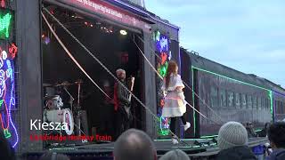 Ammoye &amp; Kiesza at Cambridge Holiday Train 2023