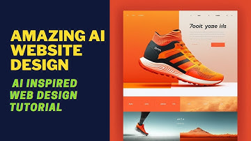 Amazing AI Website Design with MidJourney in 2 Minutes | AI Inspired Web Design Tutorial 2023
