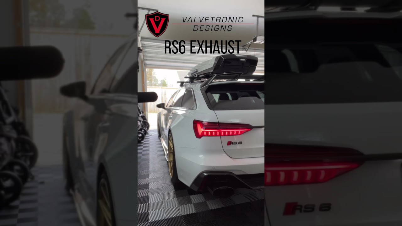 Audi RS6 INSANELY LOUD Cold Start with VALVETRONIC DESIGNS Exhaust 