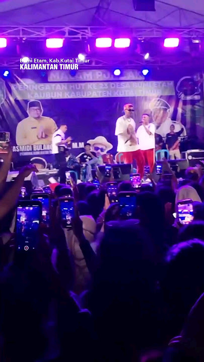 Jacson Zeran Live Konser di Kutai, Kalimantan Timur