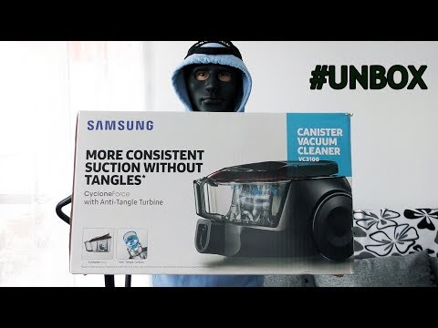 Unboxing S2 - Ep. 2 - Aspirator Samsung VC3100 - Review+Test