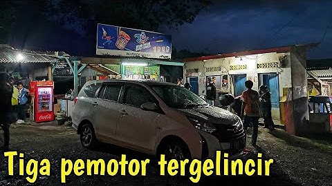 Hati-hati saat perjalanan mudik lebaran,tanjakan gentong Tasikmalaya Sore ini