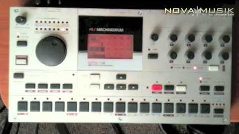 Novamusik.com Elektron Machinedrum SPS-1 UW MKII - Novamusik.com Demo