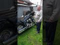 Дед дал в отсечку на мотоцикле Honda vt1300