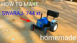 Howe to make Swaraj- 744 xt tractor power full tractor homemade #2