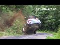 Rallye du rouergue 2021  crashs  flat out