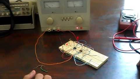 Motion Sensor Using 555 Timer