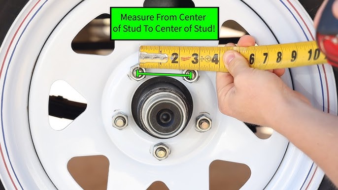 How to measure a 5 lug trailer wheel bolt pattern - YouTube how-to-measure-a-5-lug-trailer-wheel-bolt-pattern-youtube