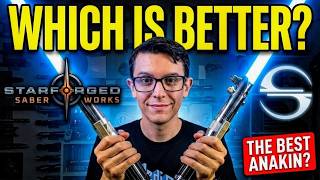 2 Anakin Lightsabers, 1 Trash Can — Which One Didn't Survive? StarForged Vs The Saber Company