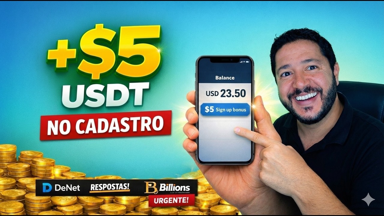 CADASTRE E GANHE $5! 💸 Renda Passiva Wipter | DeNet: Respostas do Quiz e Billions!