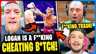 MMA Community Reacts - Logan Paul vs Dillon Danis HIGHLIGHTS (Boxing)